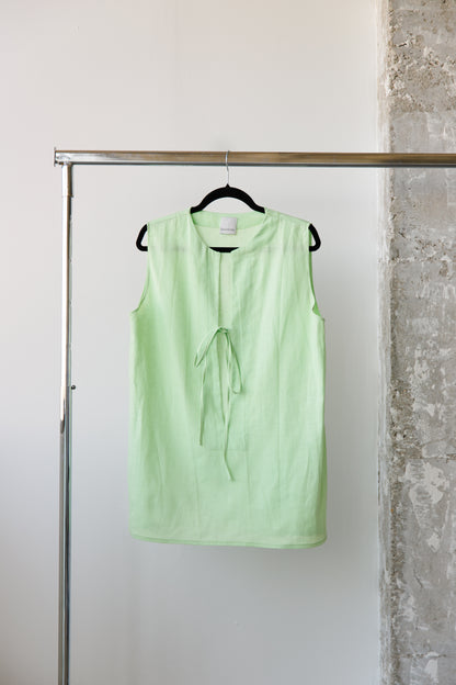 BLUSA LINO ESCOTE V