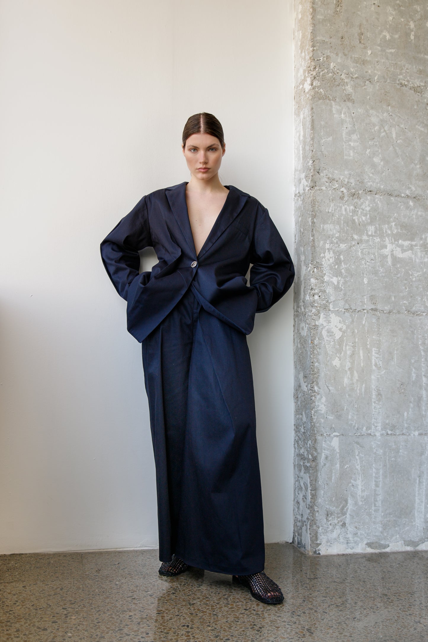 PANTALÓN MAXI PLIEGUE