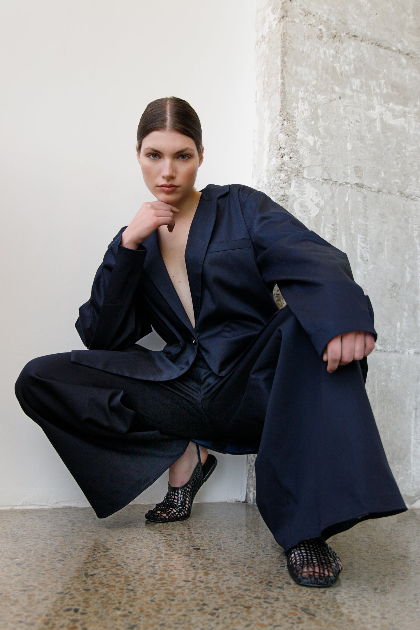 PANTALÓN MAXI PLIEGUE