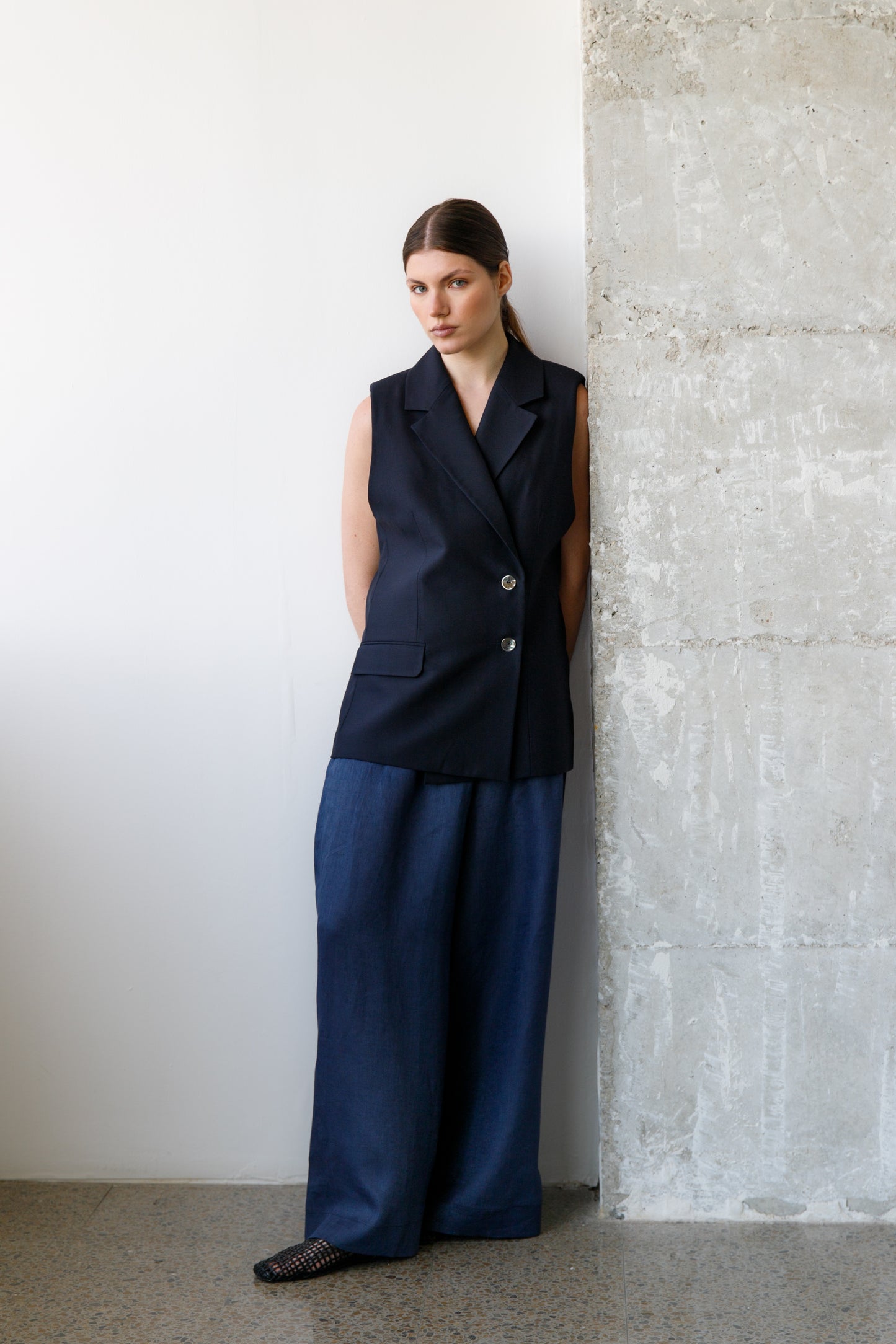 PANTALÓN OVERSIZE LINO