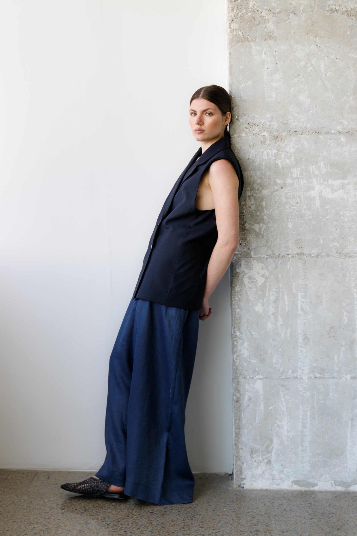 PANTALÓN OVERSIZE LINO