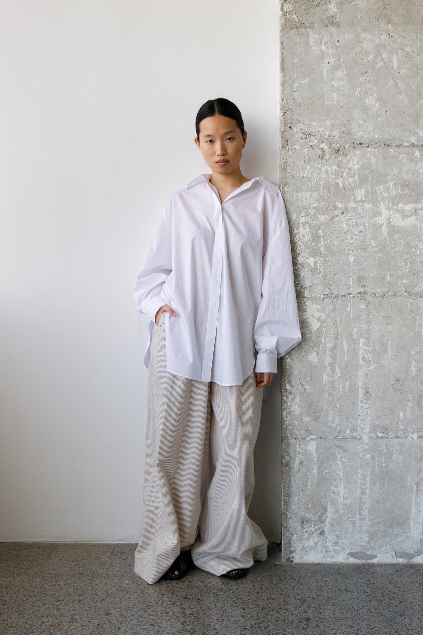 PANTALÓN OVERSIZE LINO