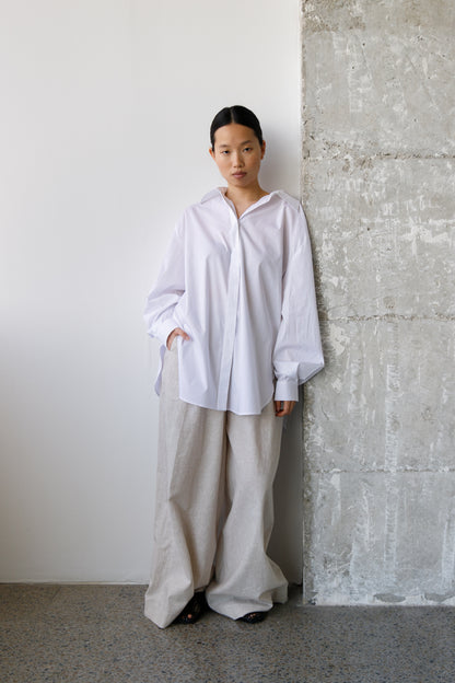 PANTALÓN OVERSIZE LINO