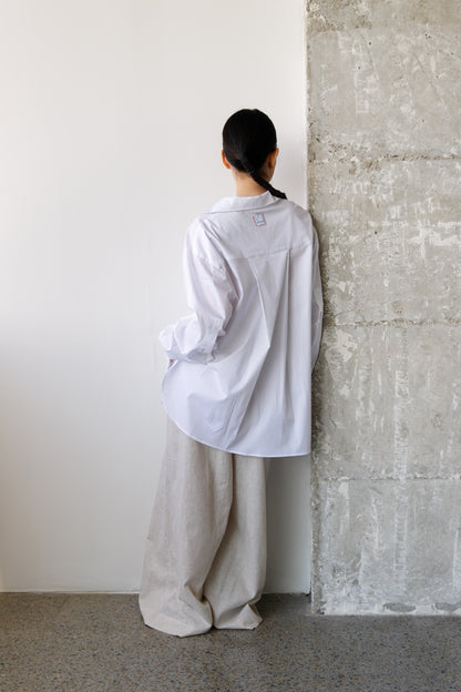 PANTALÓN OVERSIZE LINO
