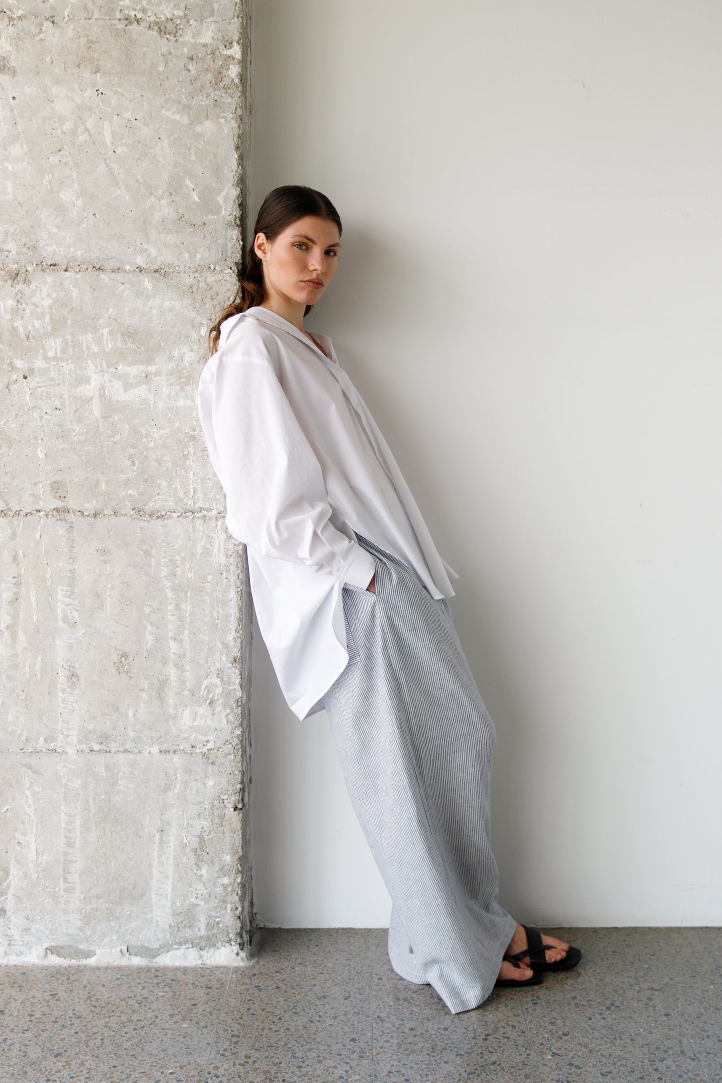 PANTALÓN LINO STRIPES
