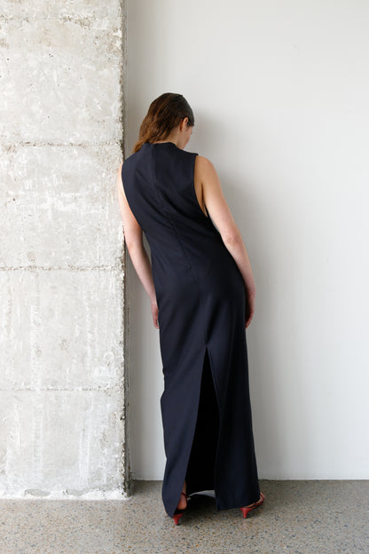 VESTIDO MAXI SISA PRONUNCIADA