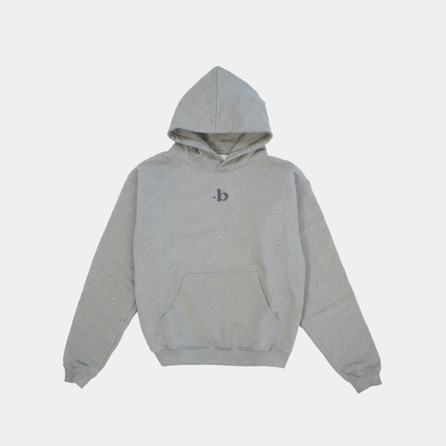 ·b EMBROIDERED OVERSIZED HOODIE