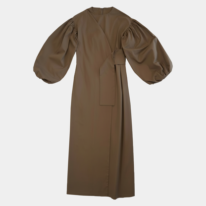 VESTIDO LARGO ASIMÉTRICO